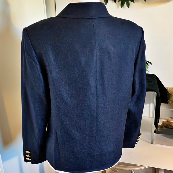 Herbert Grossman/Cynthia Sobel Linen 12p jacket! - Picture 3 of 5